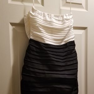 Express strapless dress